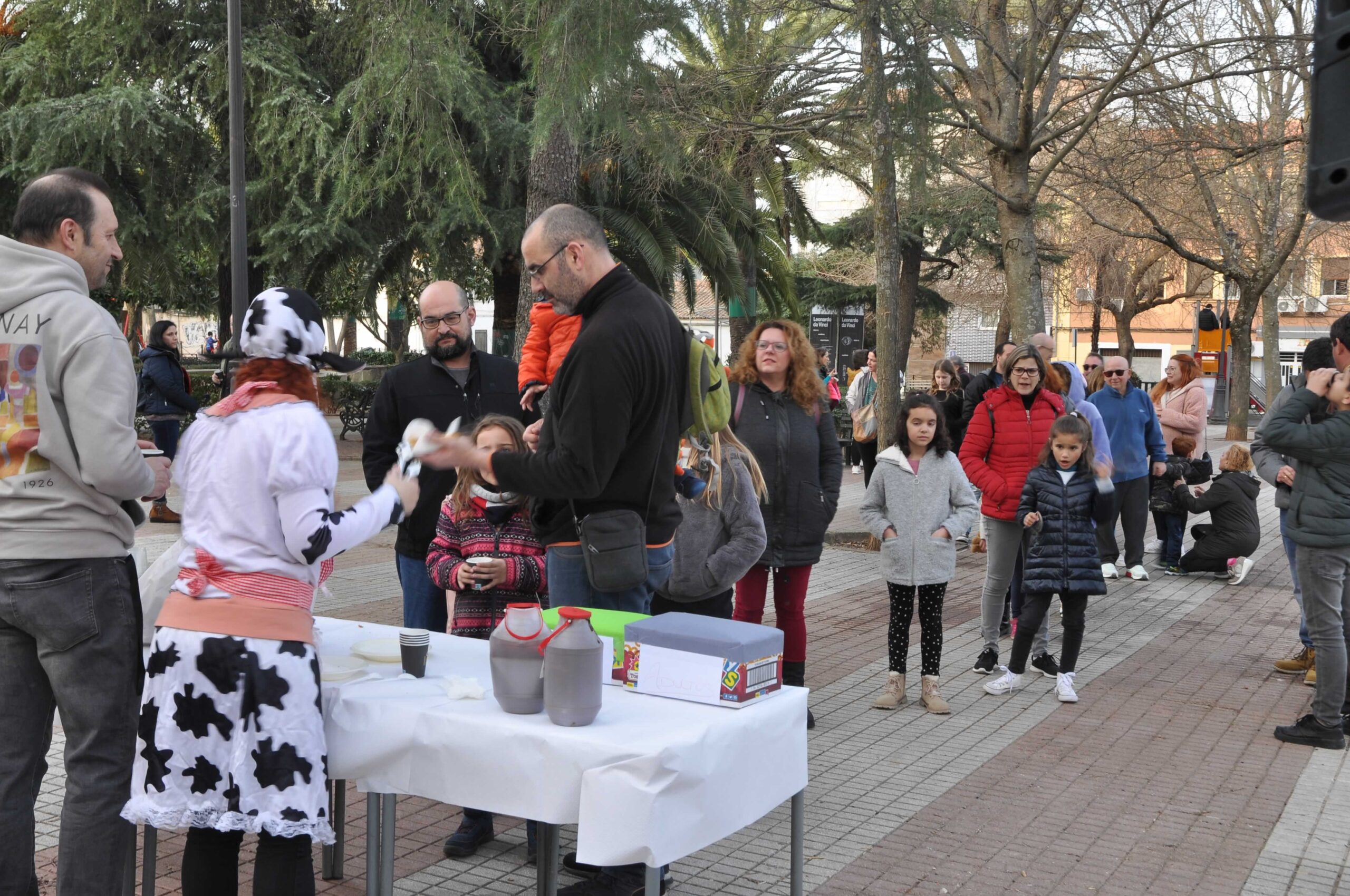 Chocolate con churros Plaza Italia